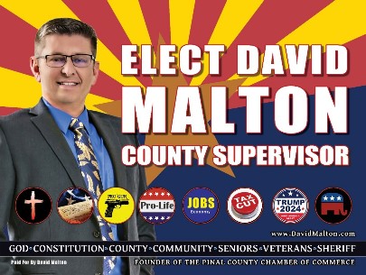 Vote Malton Pinal County Supervisor